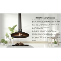 HZ-001 Hanging fireplace 